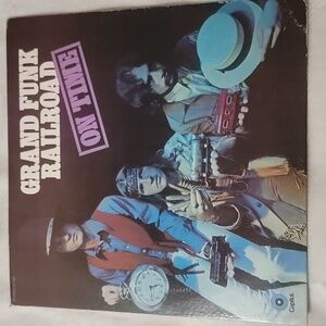 Grand Funk Railroad On Time Vinyl Record 1969